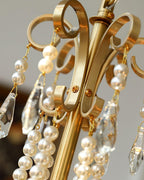 Rosara Brass Chandelier-Moonnatur