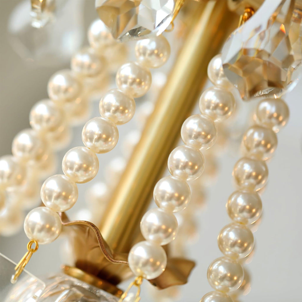 Rosara Brass Chandelier-Moonnatur