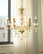 Rosara Brass Chandelier-Moonnatur