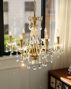 Rosara Brass Chandelier-Moonnatur