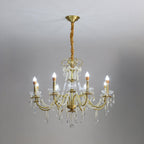 Rosara Brass Chandelier-Moonnatur