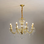 Rosara Brass Chandelier-Moonnatur