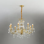 Rosara Brass Chandelier-Moonnatur