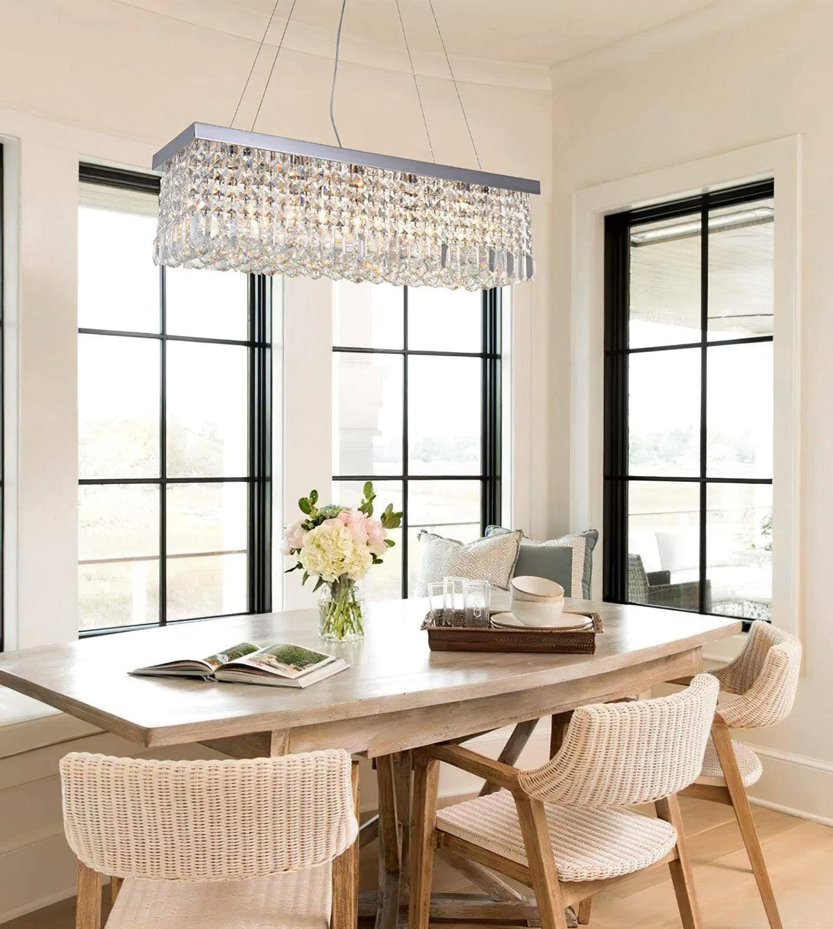 Yardenford Crystal Chandelier-Moonnatur