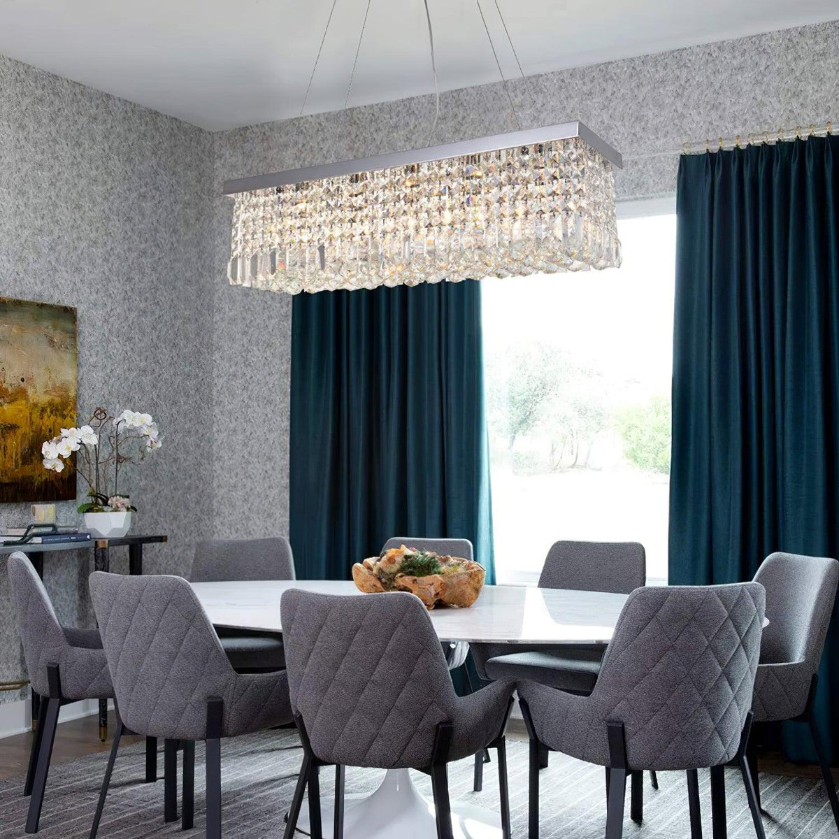 Yardenford Crystal Chandelier-Moonnatur