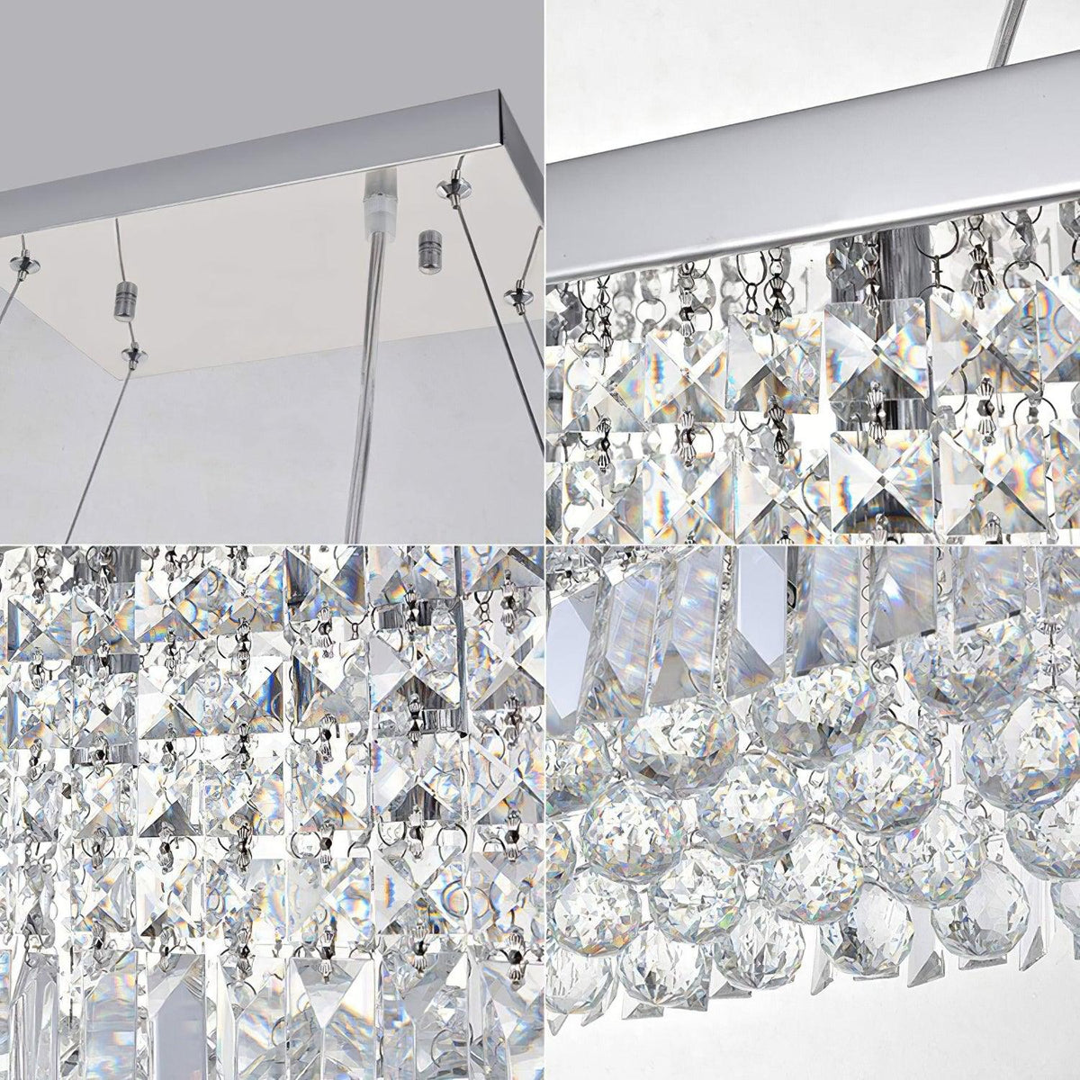 Yardenford Crystal Chandelier-Moonnatur