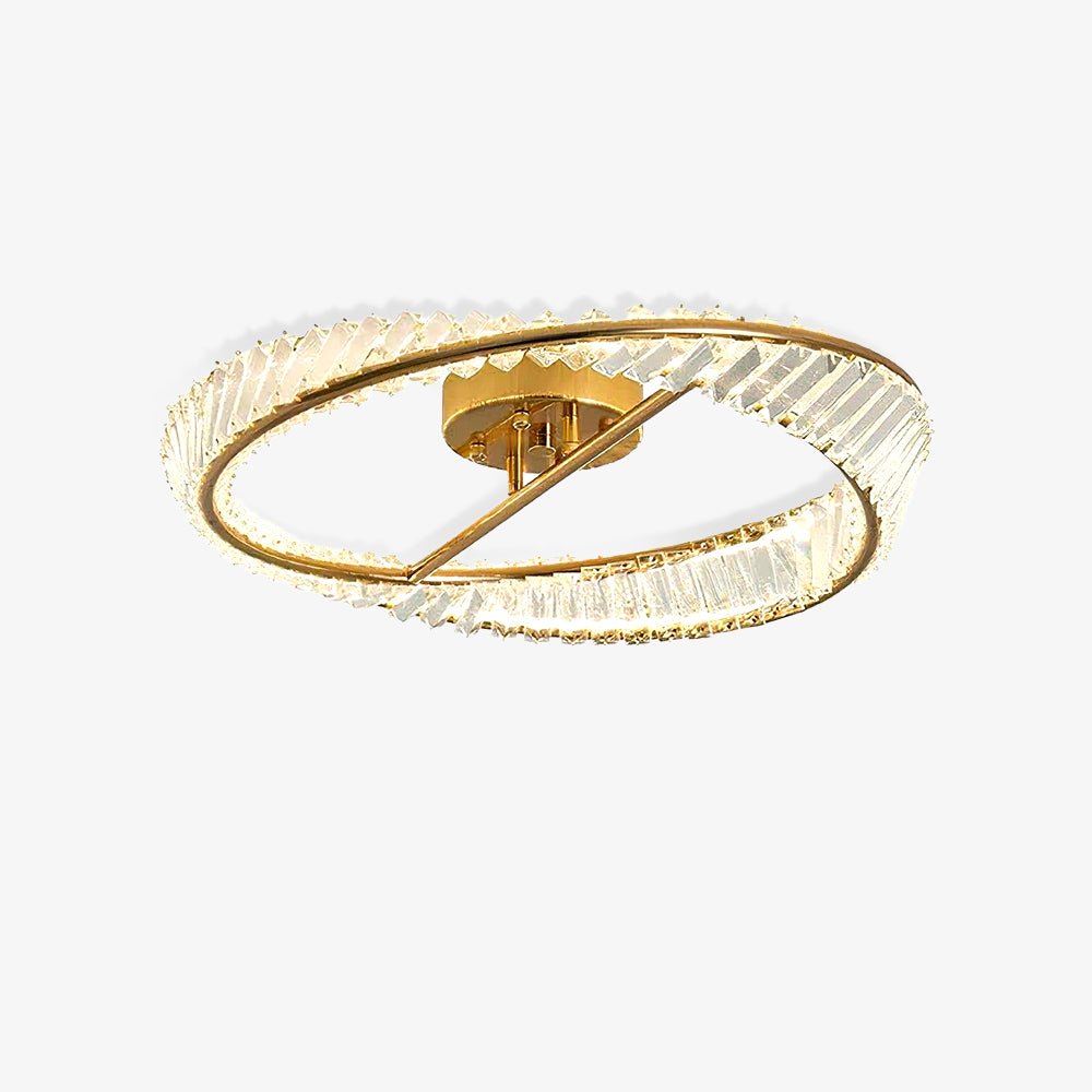 Everara Glass Ceiling Light-Moonnatur