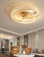 Everara Glass Ceiling Light-Moonnatur