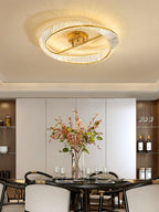Everara Glass Ceiling Light-Moonnatur