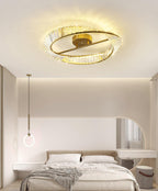 Everara Glass Ceiling Light-Moonnatur