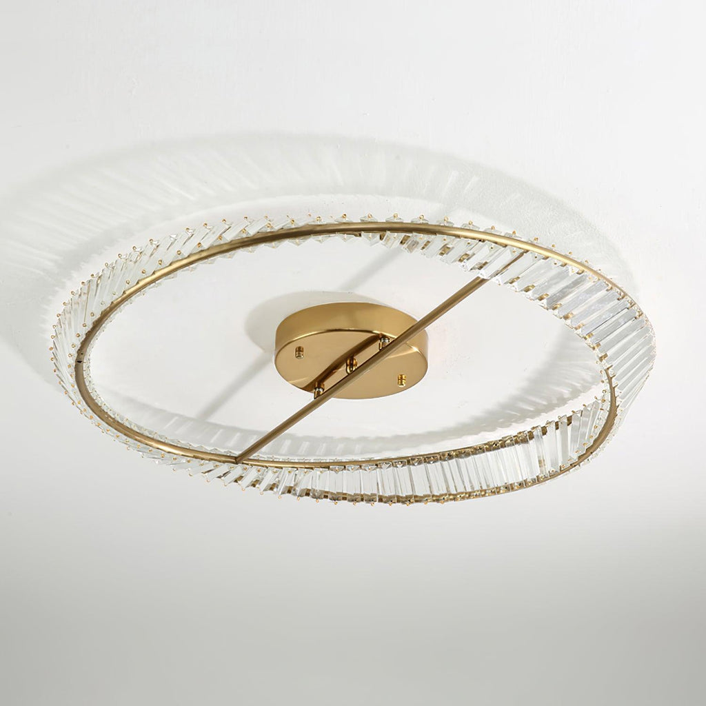 Everara Glass Ceiling Light-Moonnatur