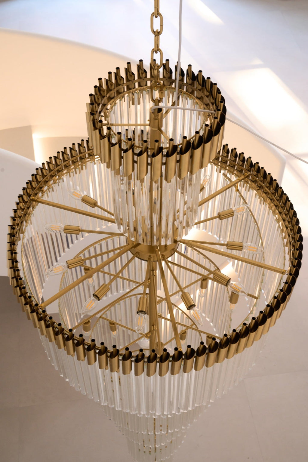 Tanira Crystal Chandelier-Moonnatur