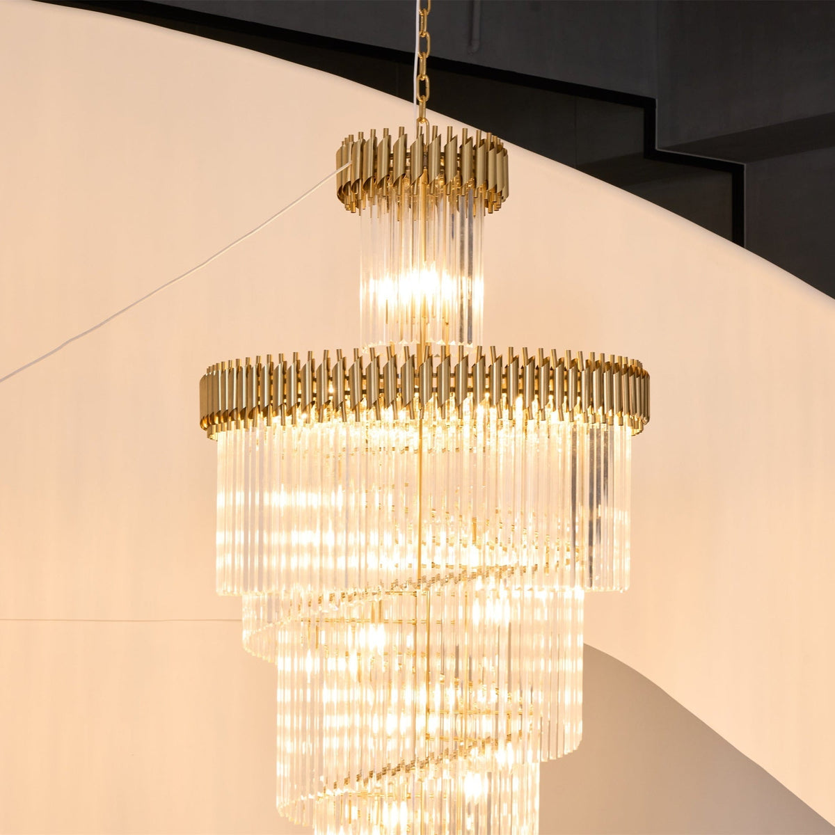 Tanira Crystal Chandelier-Moonnatur