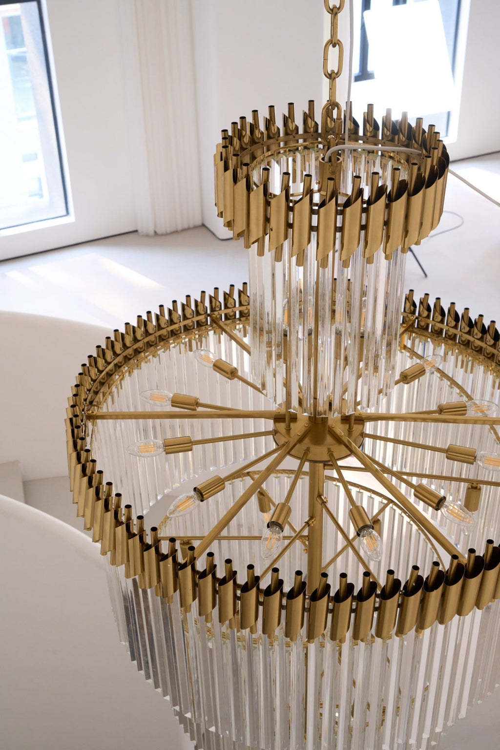 Tanira Crystal Chandelier-Moonnatur