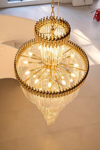 Tanira Crystal Chandelier-Moonnatur