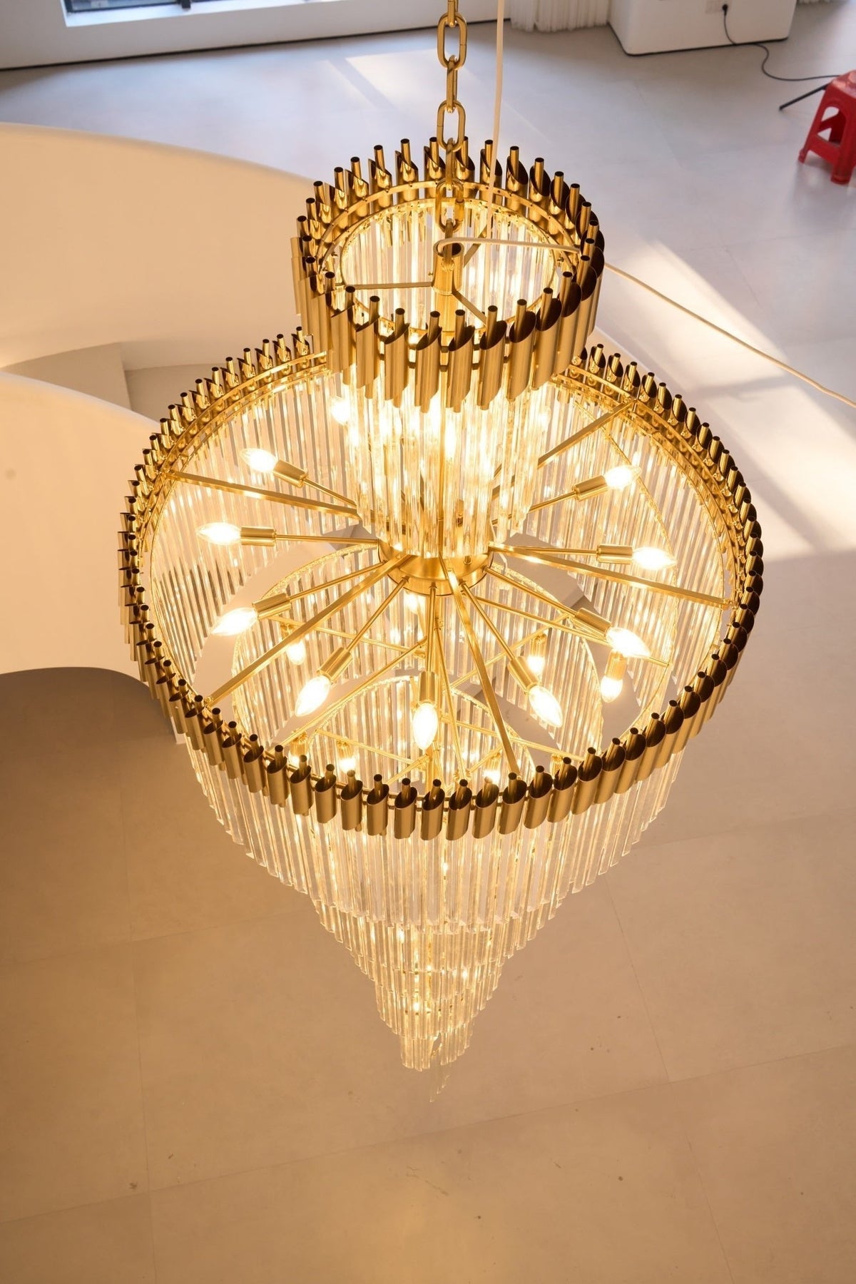 Tanira Crystal Chandelier-Moonnatur