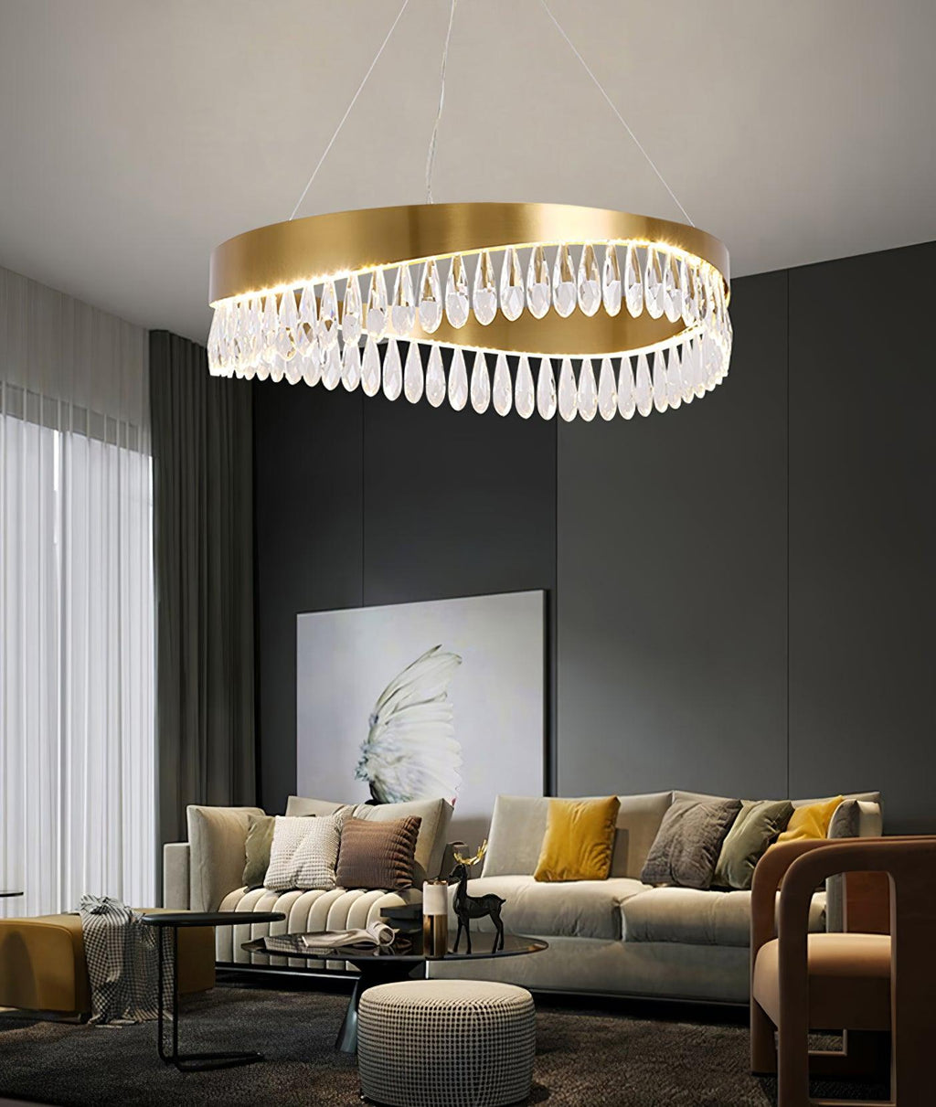 Seldenena Crystal Chandelier-Moonnatur