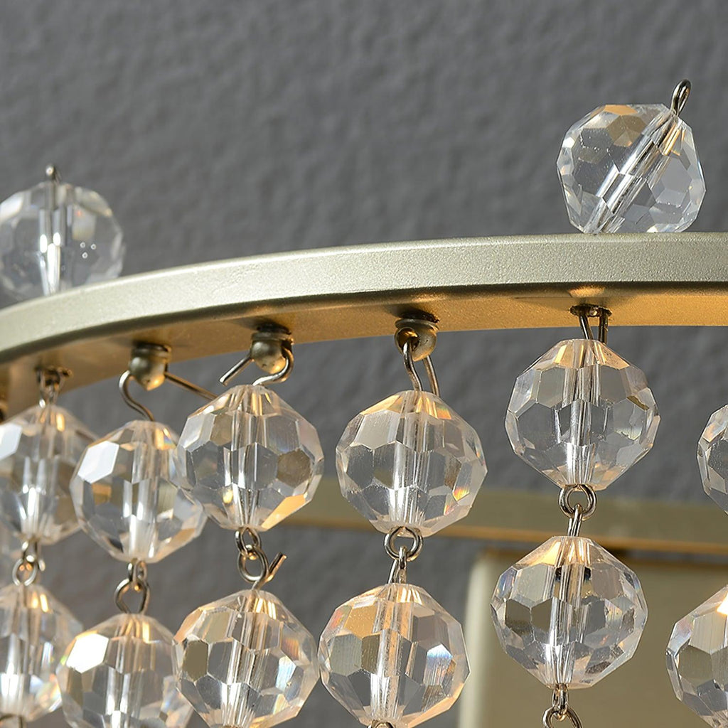 Cindellark Crystal Ceiling Light-Moonnatur