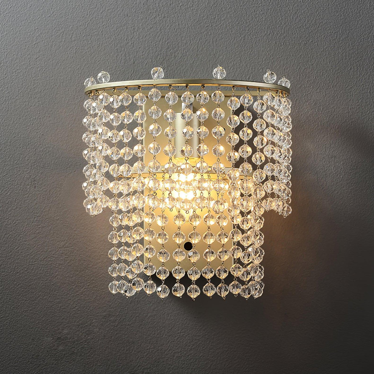 Cindellark Crystal Ceiling Light-Moonnatur