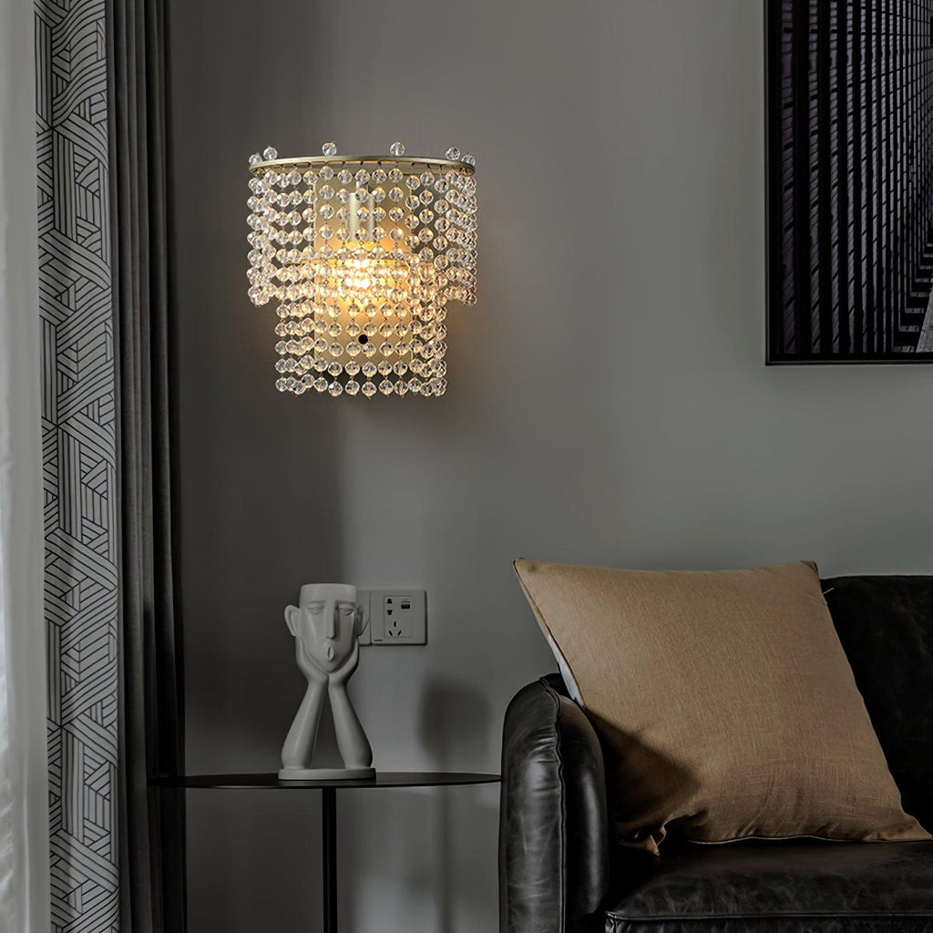 Cindellark Crystal Ceiling Light-Moonnatur