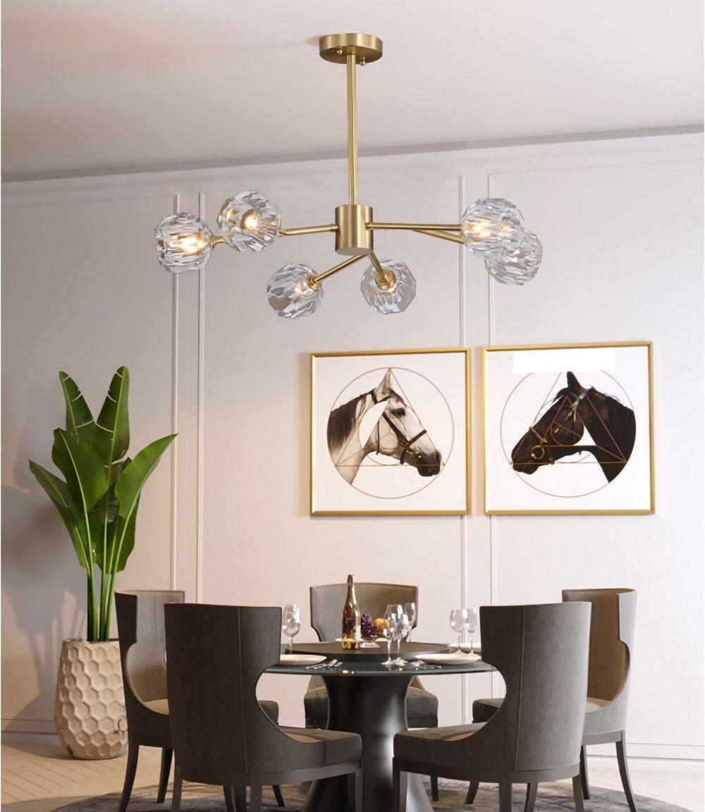 Hiorenna Crystal Chandelier-Moonnatur