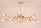 Hiorenna Crystal Chandelier-Moonnatur