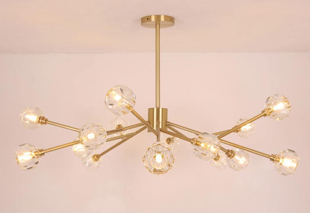 Hiorenna Crystal Chandelier-Moonnatur