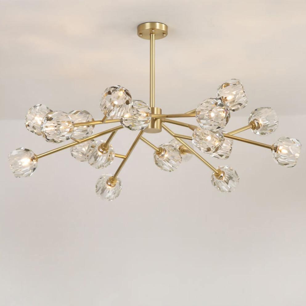 Hiorenna Crystal Chandelier-Moonnatur