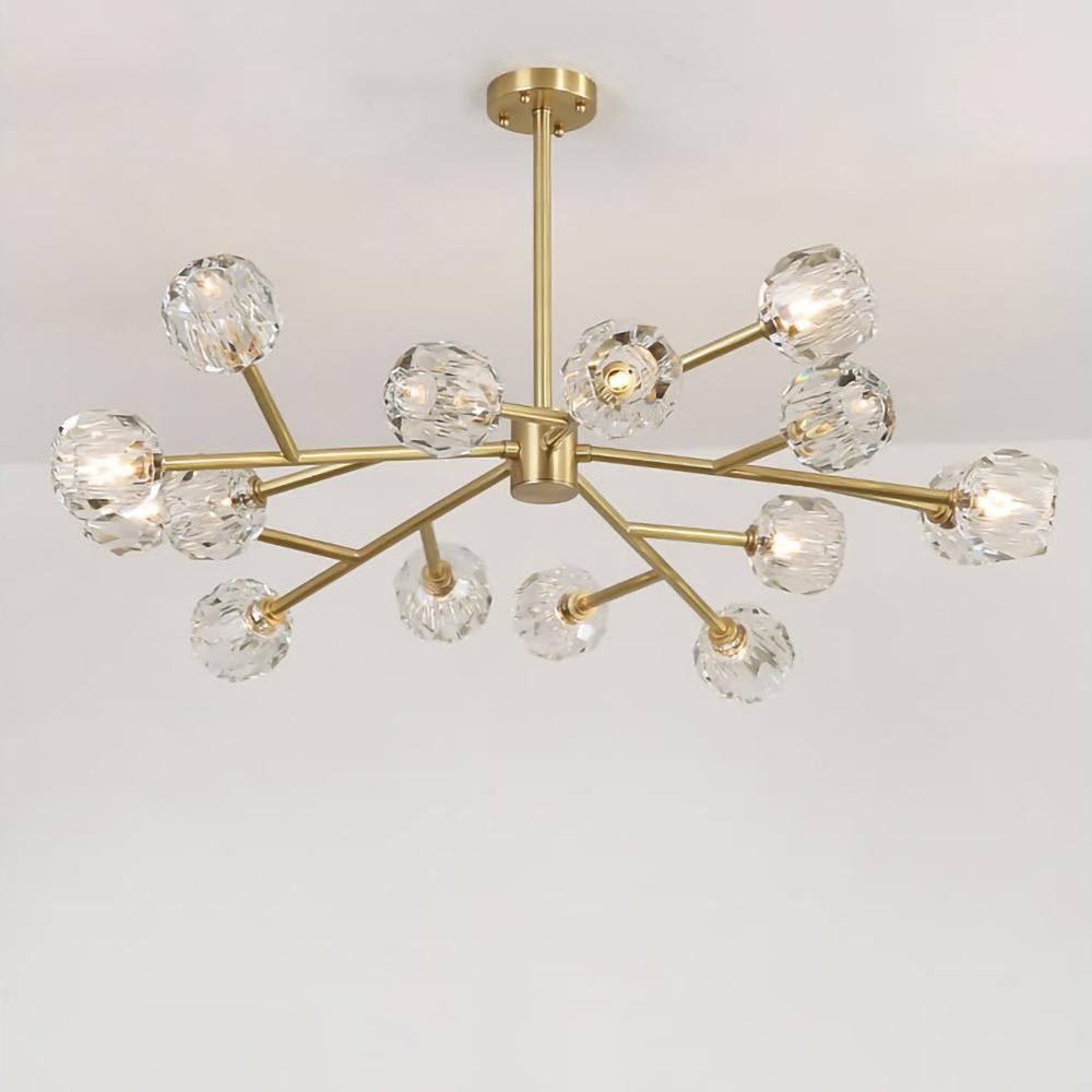 Hiorenna Crystal Chandelier-Moonnatur