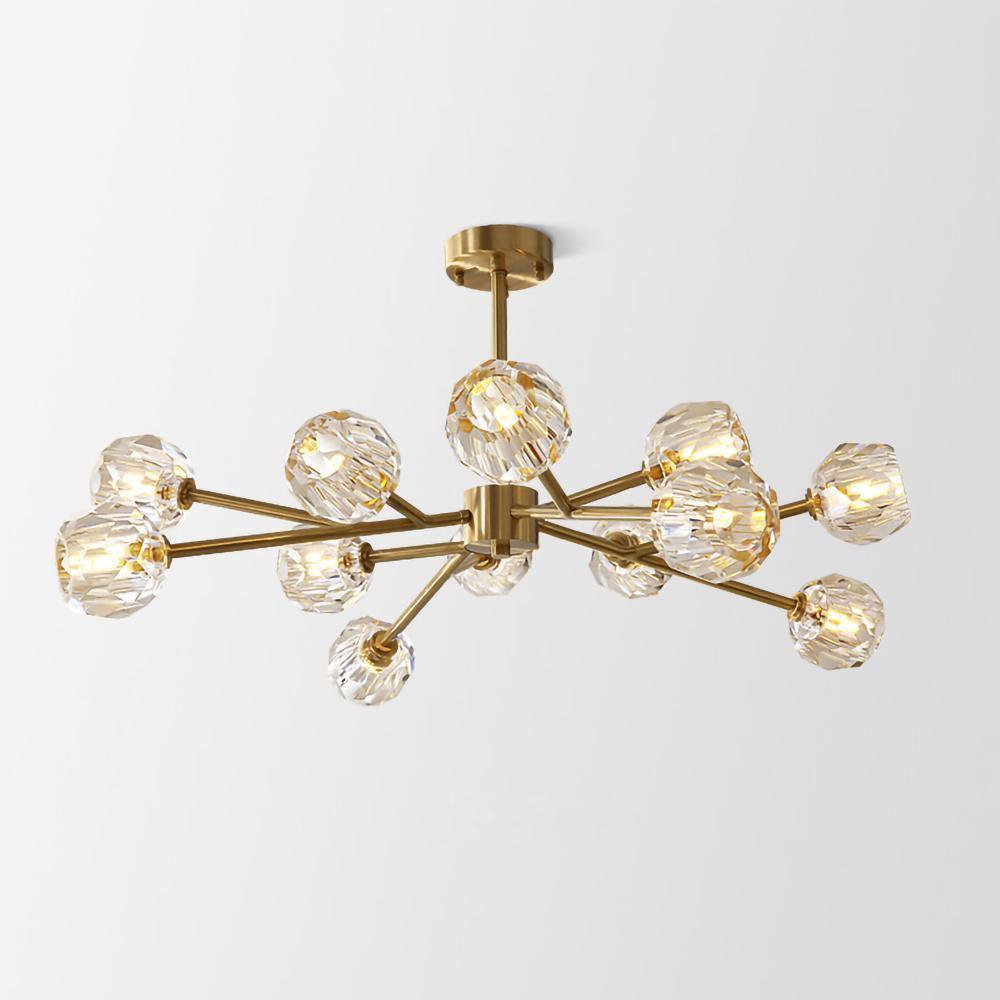 Hiorenna Crystal Chandelier-Moonnatur