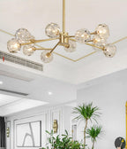 Hiorenna Crystal Chandelier-Moonnatur