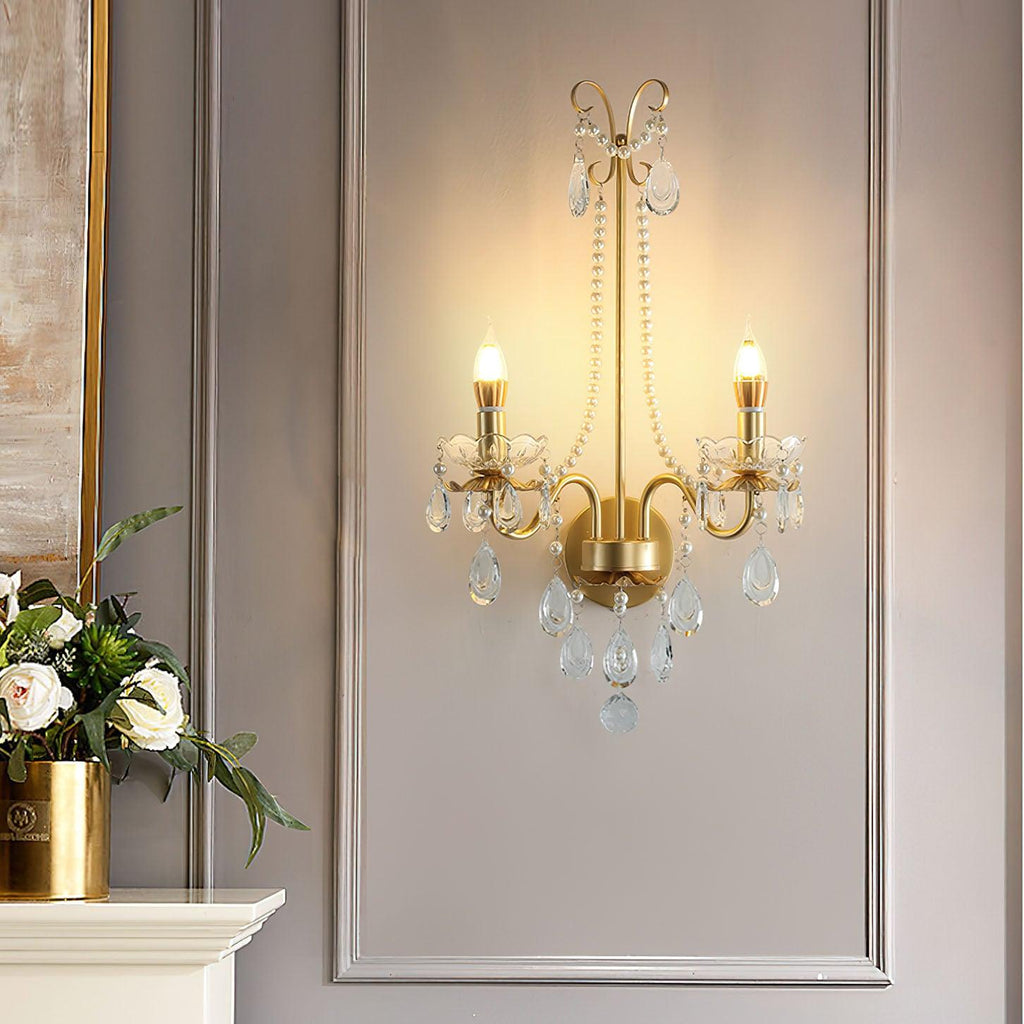Celyniel Crystal Wall Light-Moonnatur