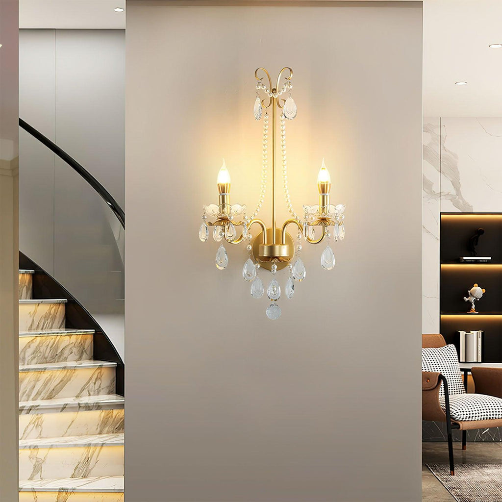 Celyniel Crystal Wall Light-Moonnatur