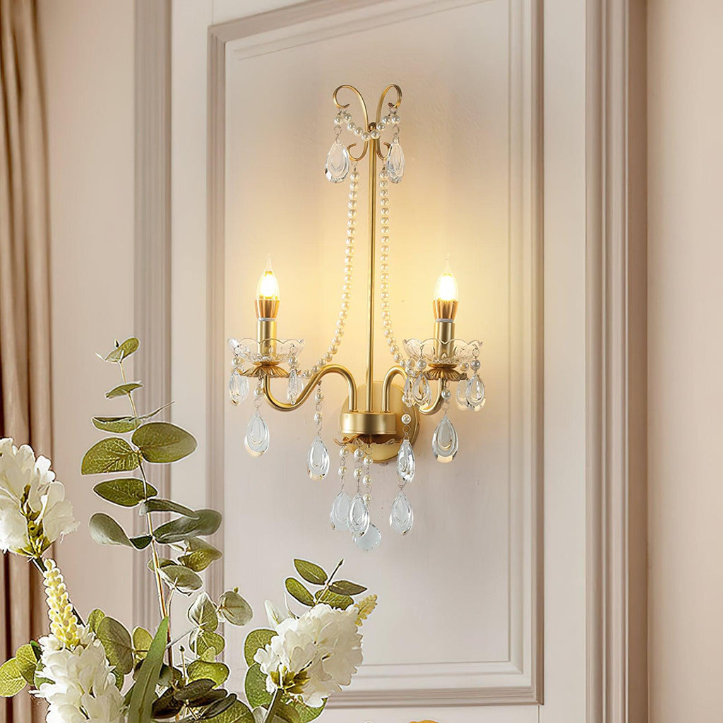 Celyniel Crystal Wall Light-Moonnatur