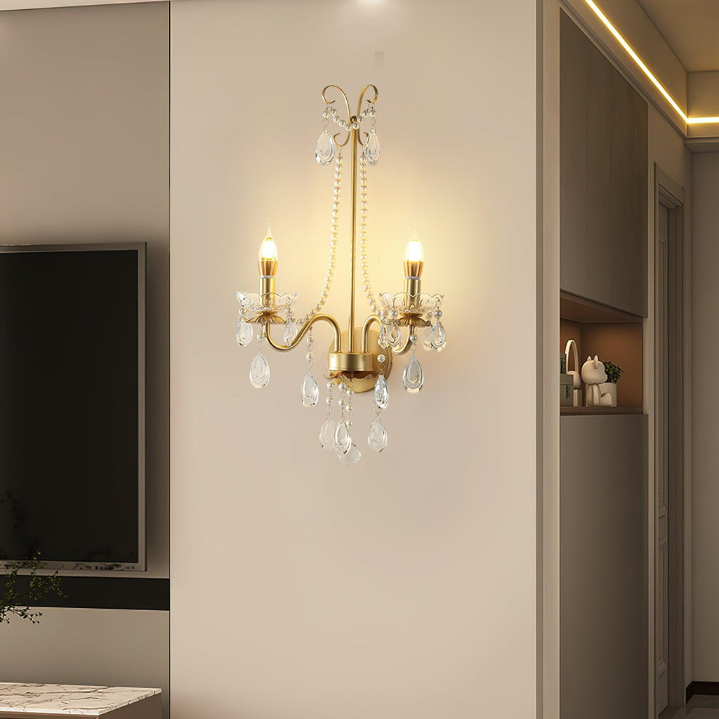 Celyniel Crystal Wall Light-Moonnatur