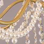 Rosara Brass Chandelier-Moonnatur