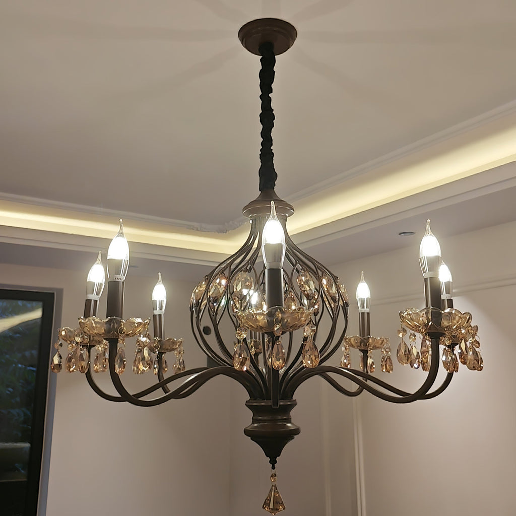 Laelwyn Crystal Chandelier-Moonnatur