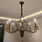 Laelwyn Crystal Chandelier-Moonnatur