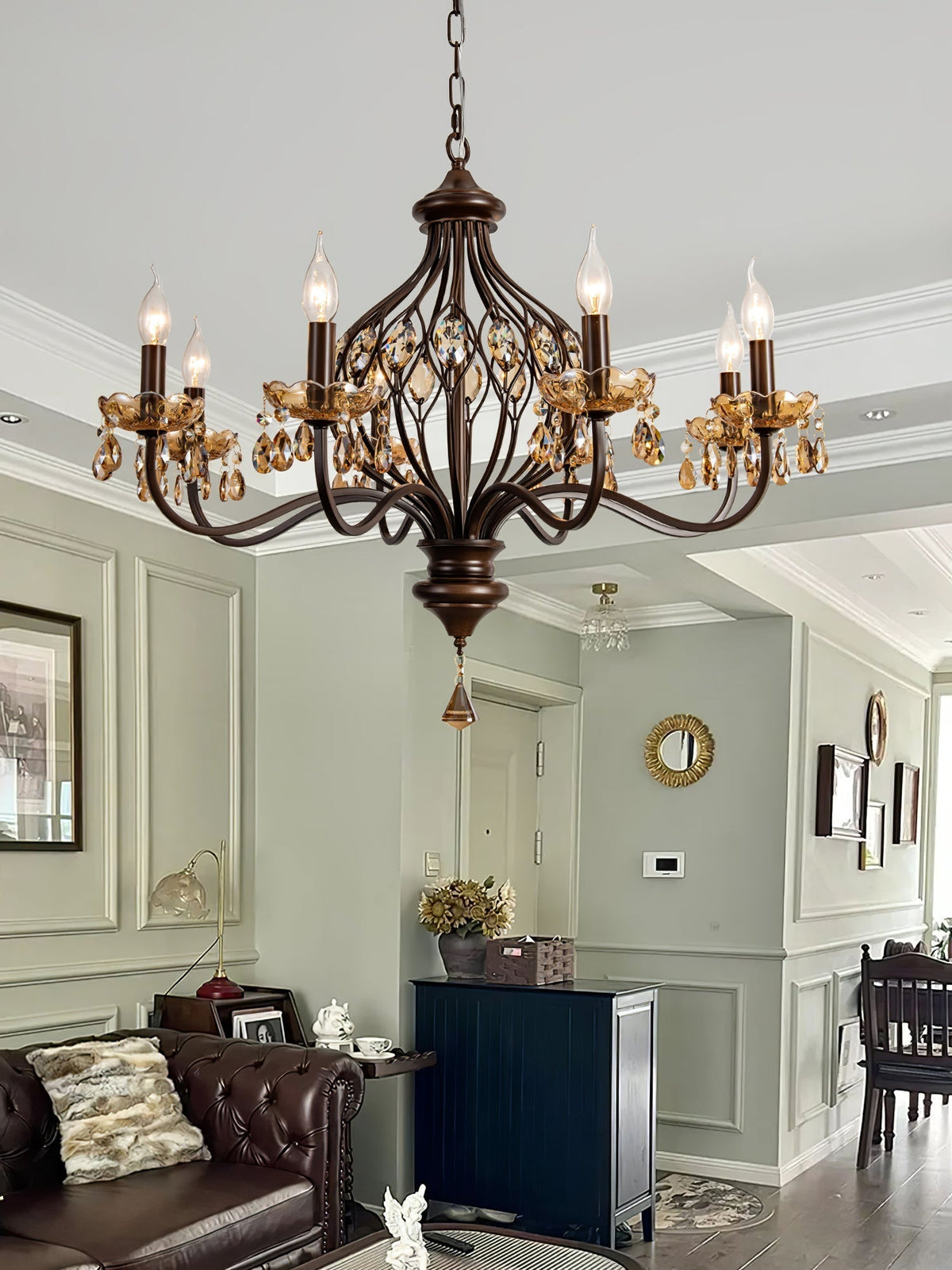 Laelwyn Crystal Chandelier-Moonnatur