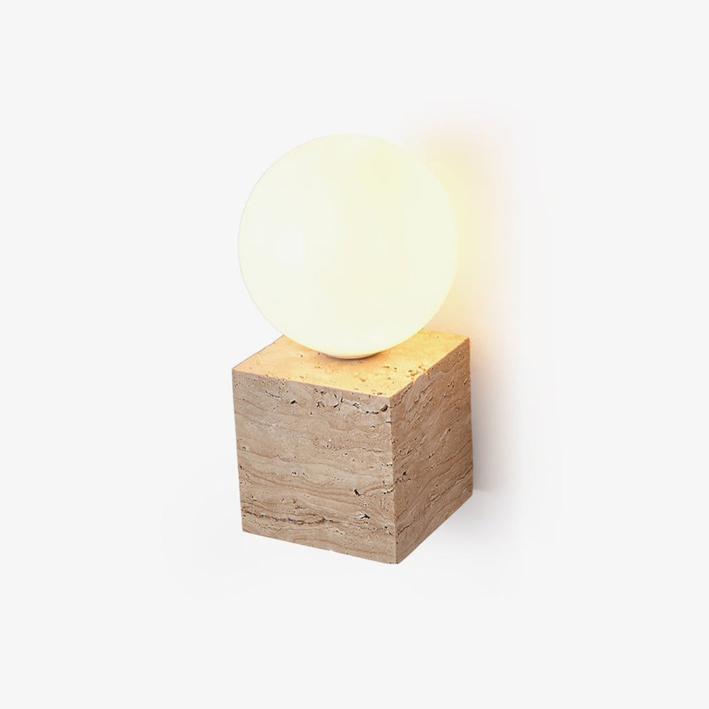 Jorrenheath Travertine Wall Light-Moonnatur