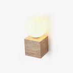 Jorrenheath Travertine Wall Light-Moonnatur