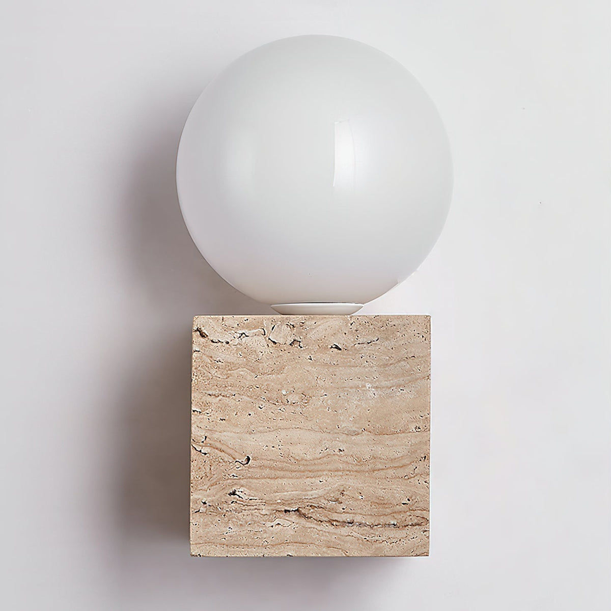 Jorrenheath Travertine Wall Light-Moonnatur