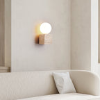 Jorrenheath Travertine Wall Light-Moonnatur