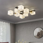Finverenis Alabaster Ceiling Light-Moonnatur