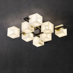 Finverenis Alabaster Ceiling Light-Moonnatur