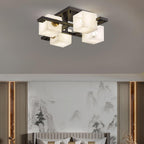 Finverenis Alabaster Ceiling Light-Moonnatur