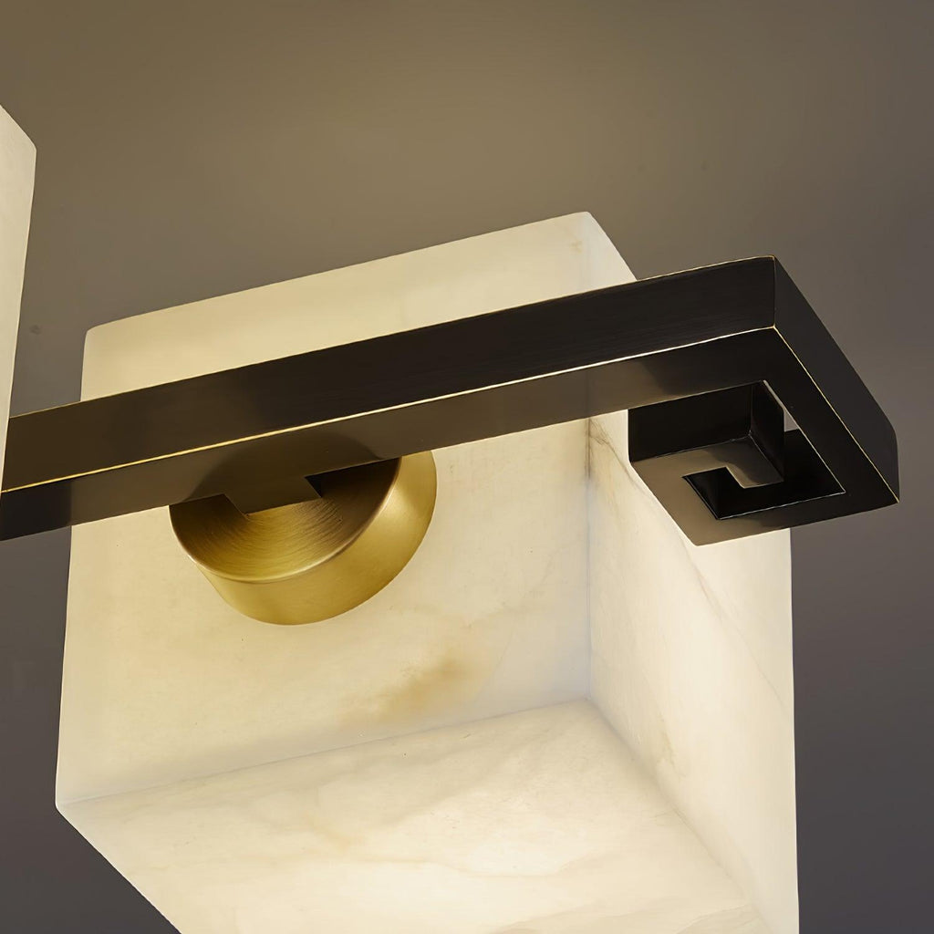 Finverenis Alabaster Ceiling Light-Moonnatur