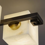 Finverenis Alabaster Ceiling Light-Moonnatur