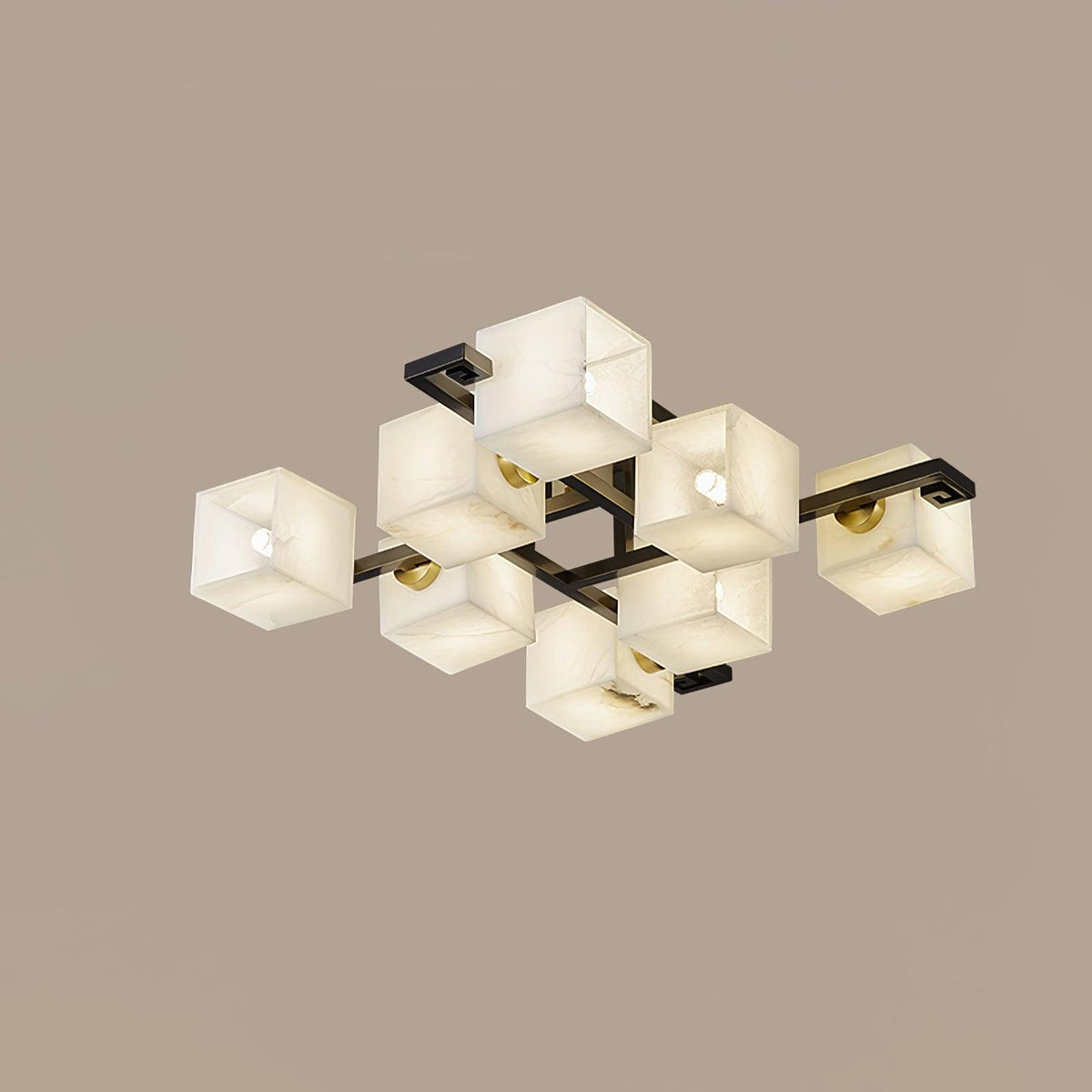 Finverenis Alabaster Ceiling Light-Moonnatur
