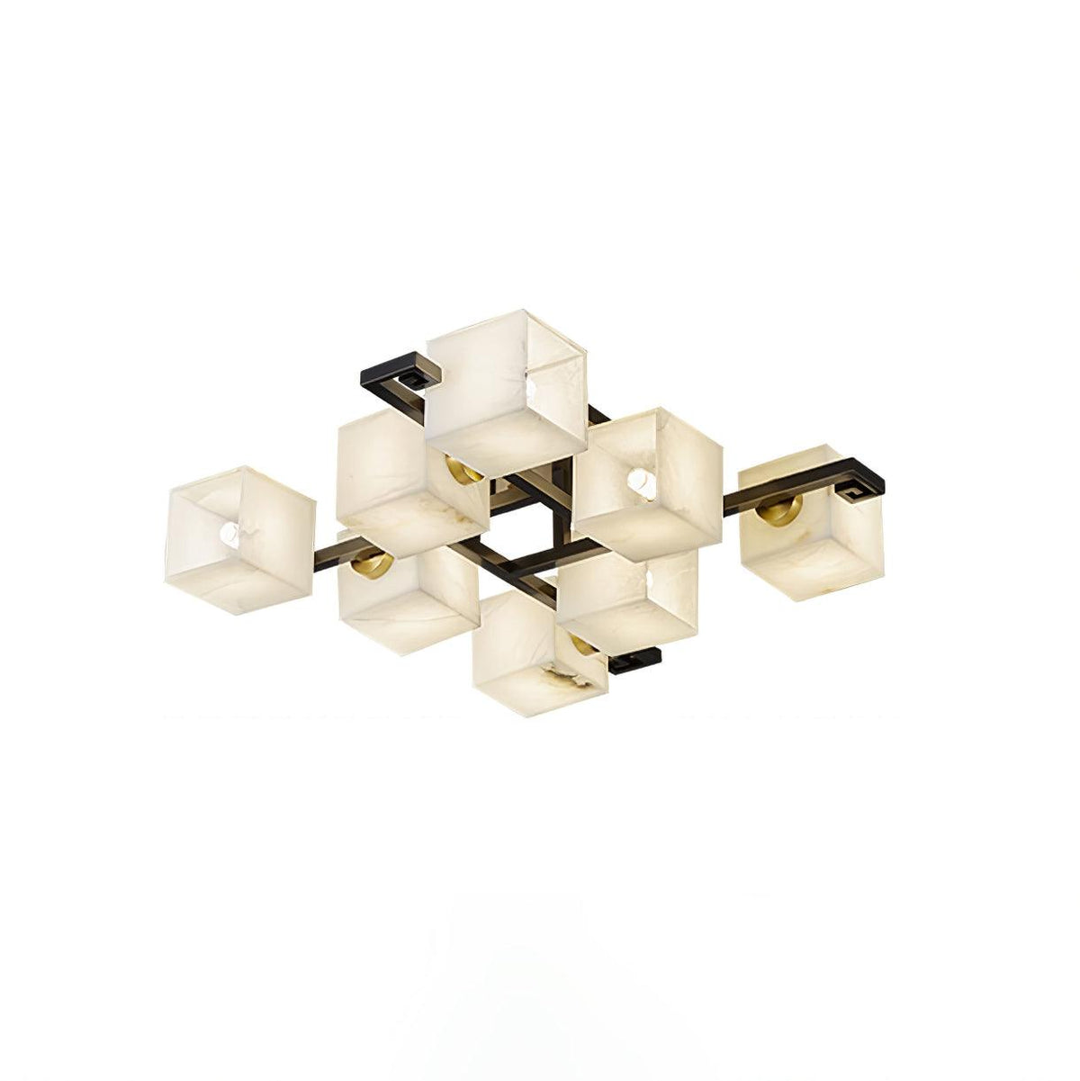 Finverenis Alabaster Ceiling Light-Moonnatur